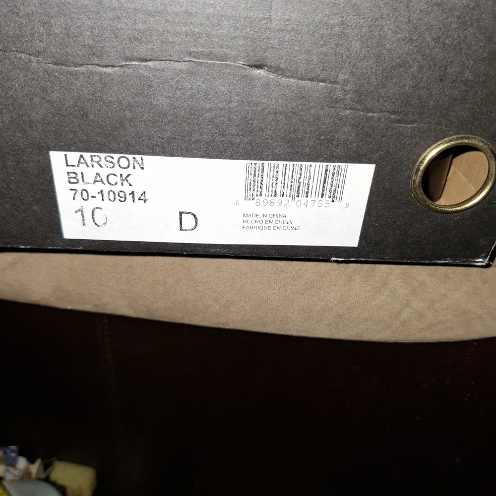 Bass Men's Classic Black Loafers - Picture 2 of 3